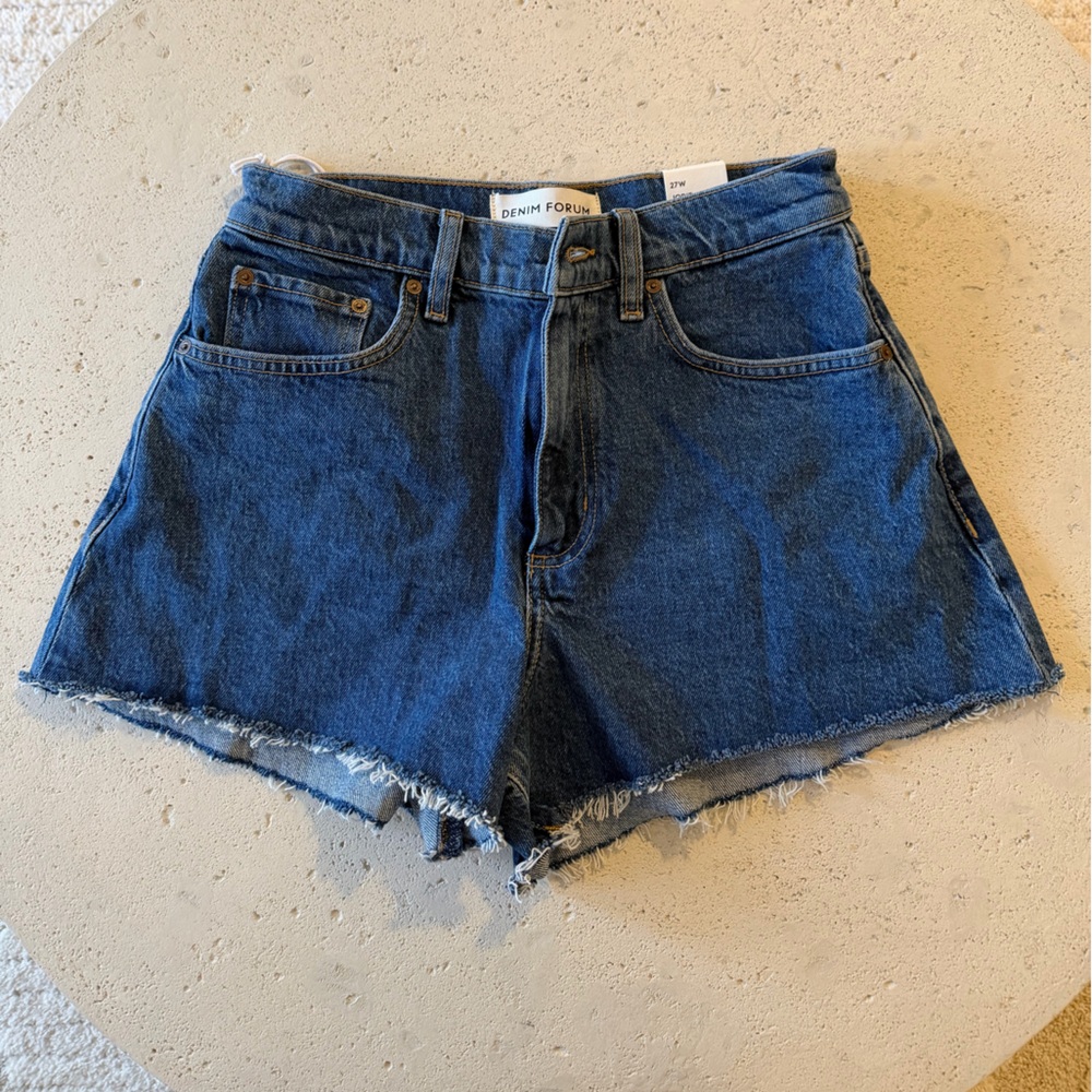 Aritzia Curve-Fit Mini Jean Short